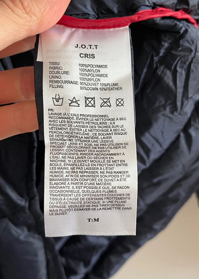 Doudoune/veste matelassée bleu marine Jott - photo numéro 5