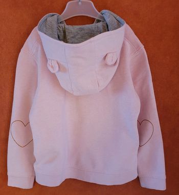 Sweat (gilet) à capuche fille