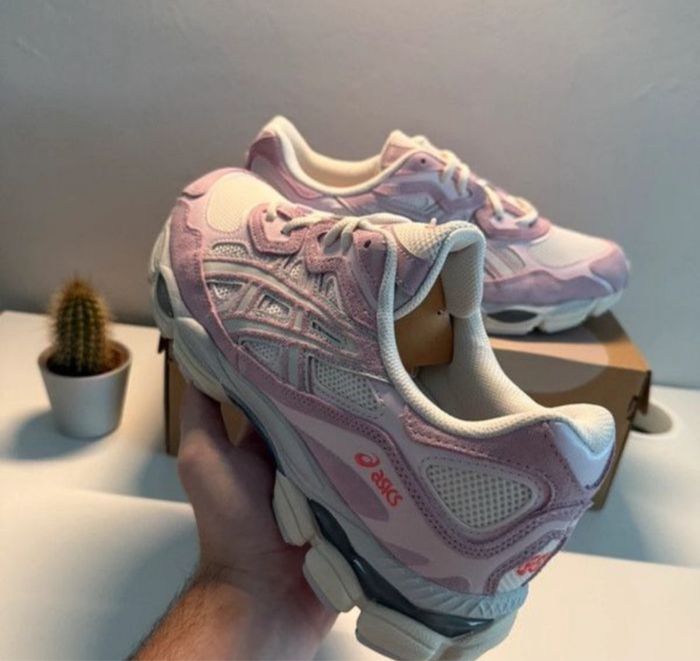 Asics nyc gel cream pink water taille 38 - photo numéro 5