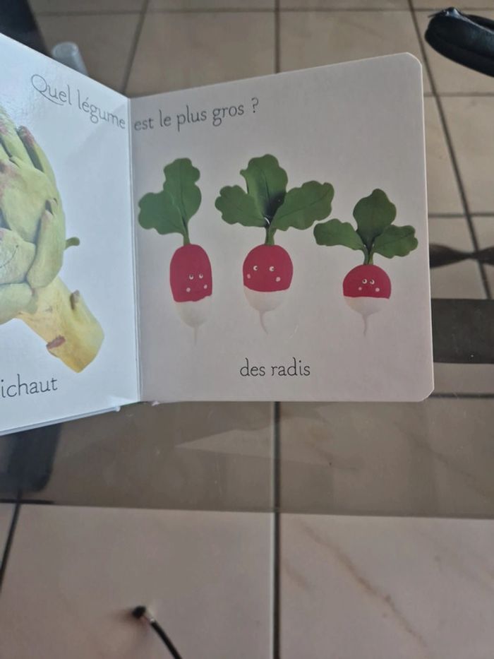 Livre les légumes l'imagerie des bébés - photo numéro 3