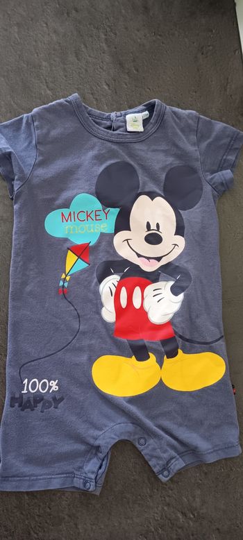 pyjama Mickey 2 ans