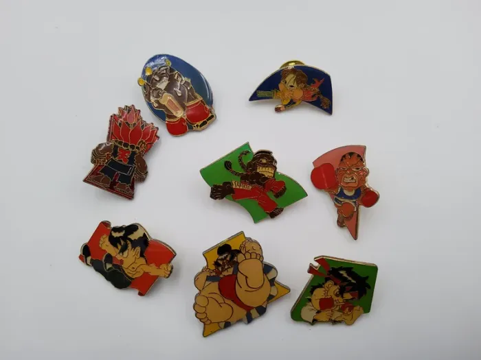 8 Pin's Super Street Fighter II Grand Master Challenge