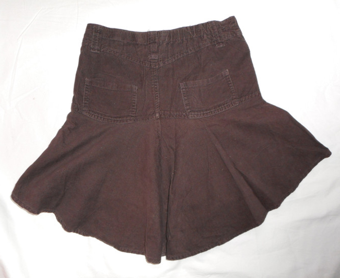 Jupe Velours 8 ans Marron Tape à l'oeil - photo numéro 4