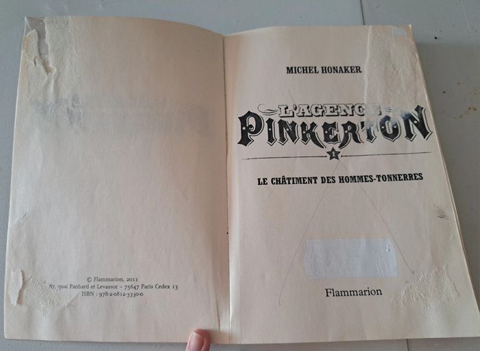Livre l'agence Pinkerton - photo numéro 4
