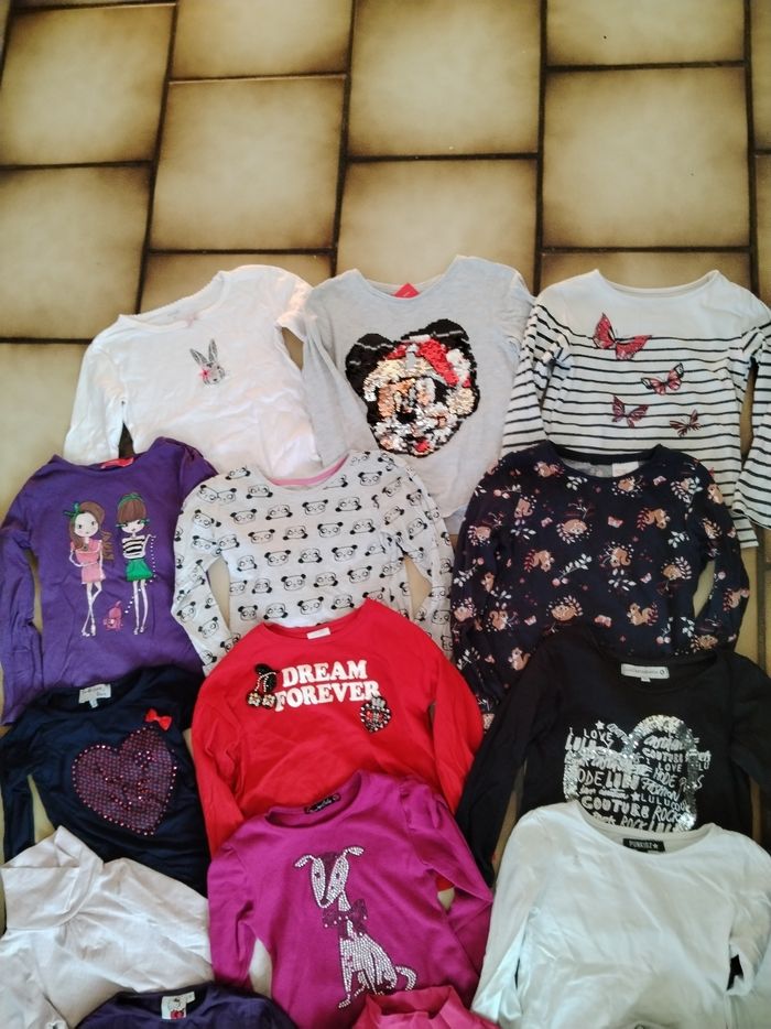Lot de 18 tee-shirt à manche longue - photo numéro 2