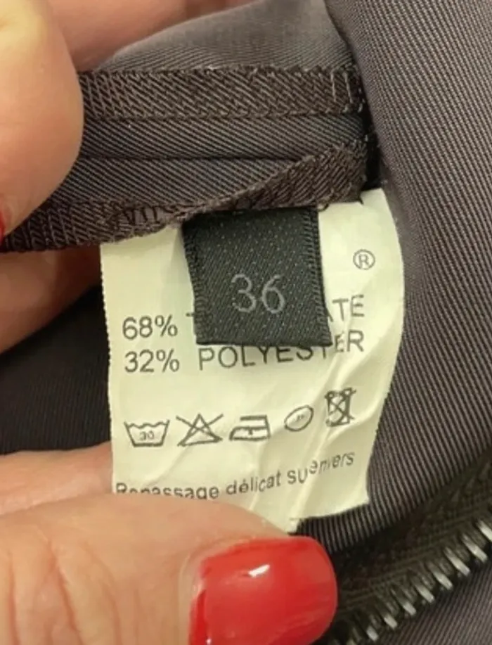 Lola robe, satinée, violette femme, taille 36 - photo numéro 5