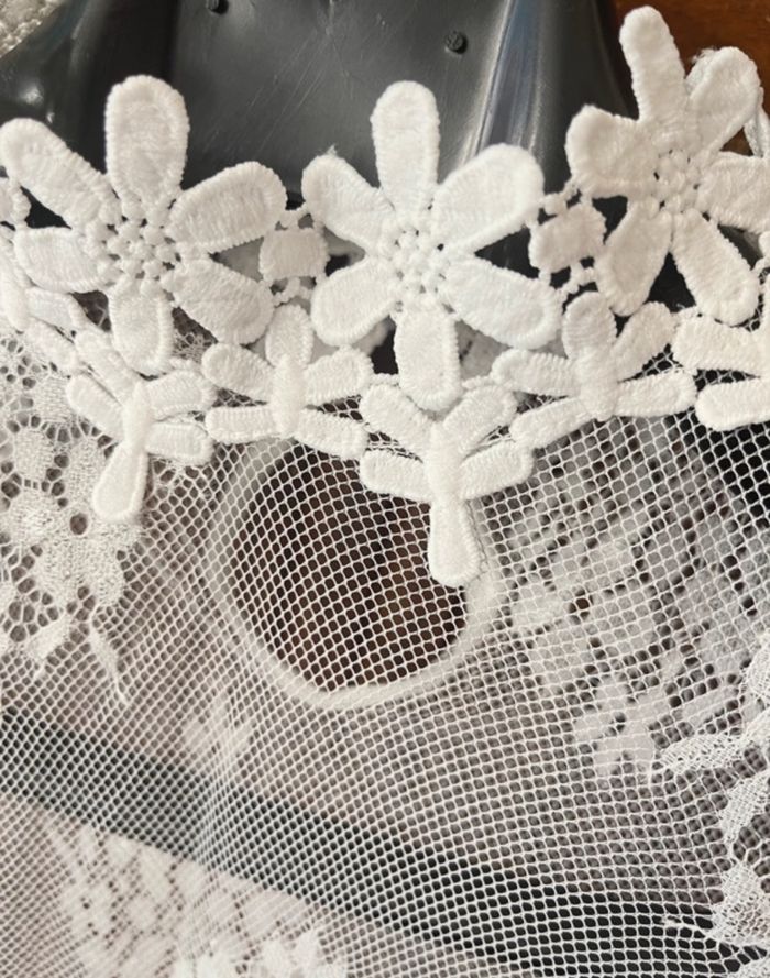 Blouse en dentelle blanc - photo numéro 3