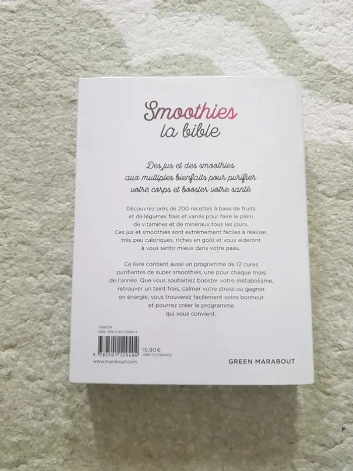 Smoothie la bible detoxifiants et purificateurs - photo numéro 5