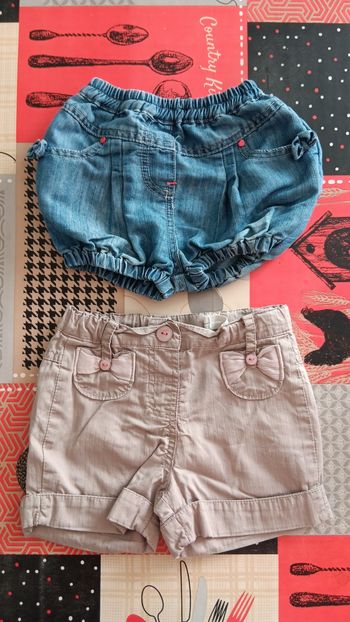Shorts fille été