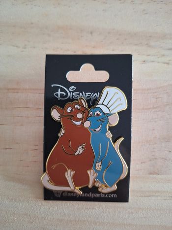 Pin's Disney Rémy et Emile - Ratatouille - Disneyland Paris