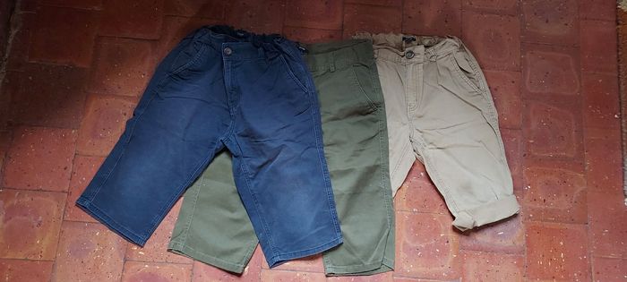 3 bermudas marque Kiabi