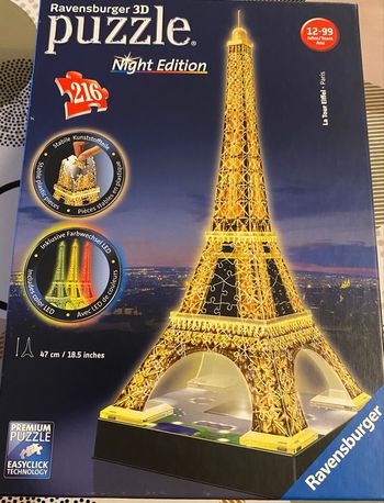 Puzzle 3D Tour Eiffel