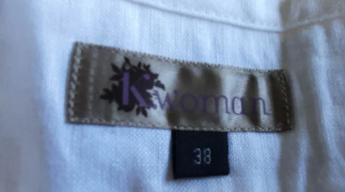 Magnifique pantalon blanc K Woman, taille 38 - photo numéro 6