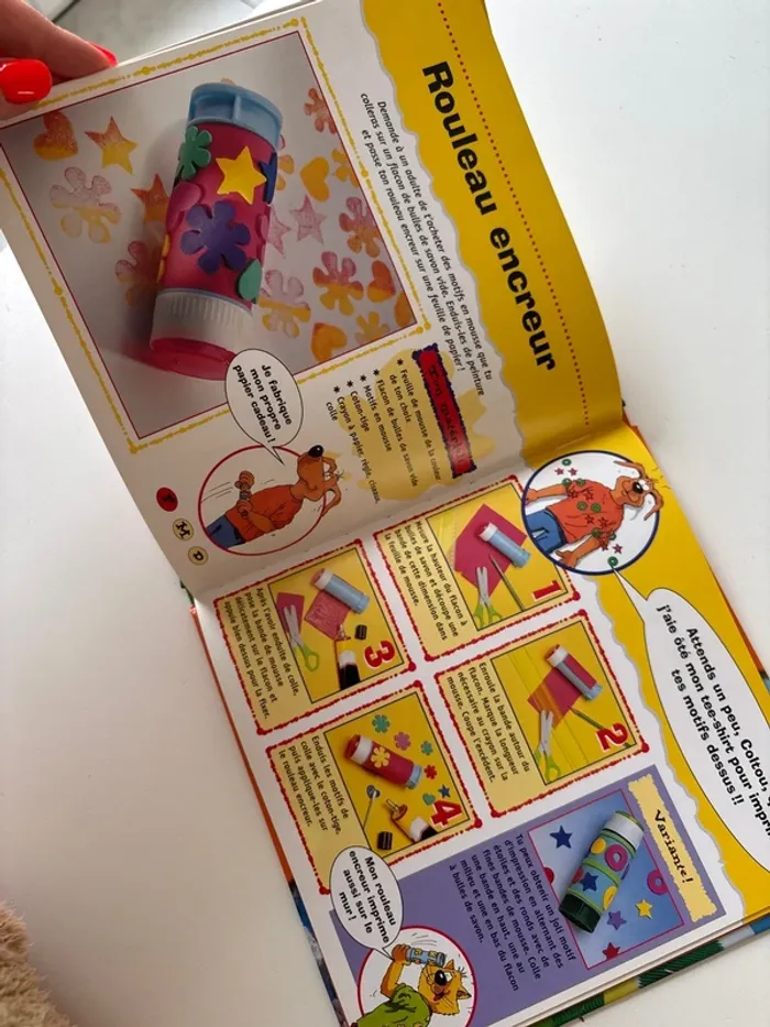Livre créer en recyclant loisirs créatifs pour enfants - photo numéro 7