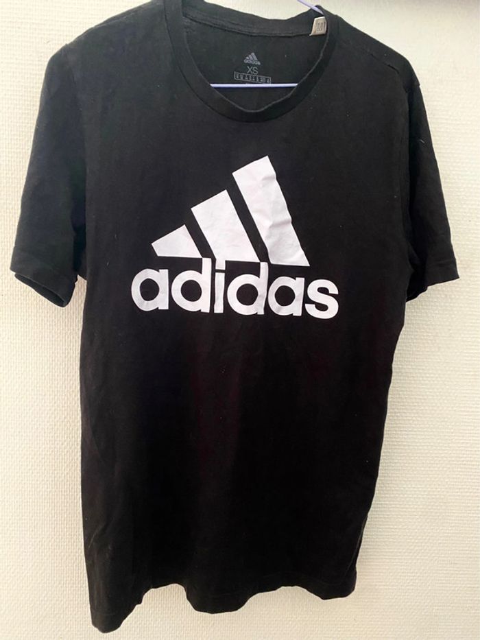T-shirt adidas noir taille XS - photo numéro 2