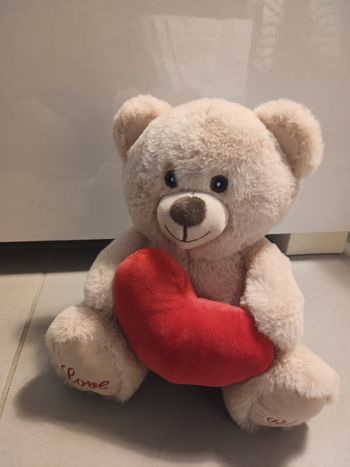 peluche ours "Love you"