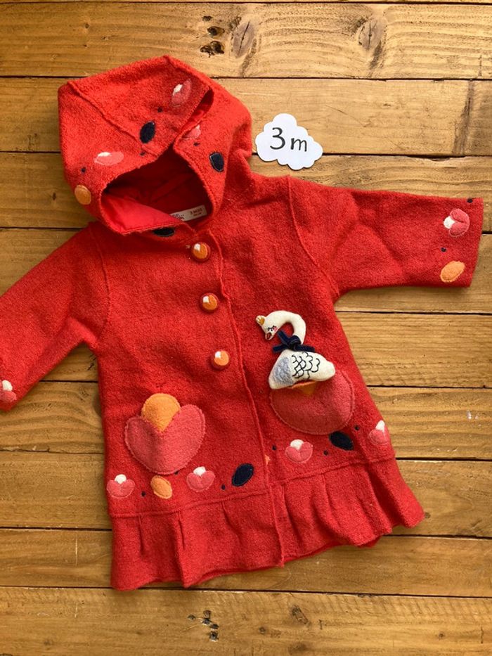 Manteau bébé fille