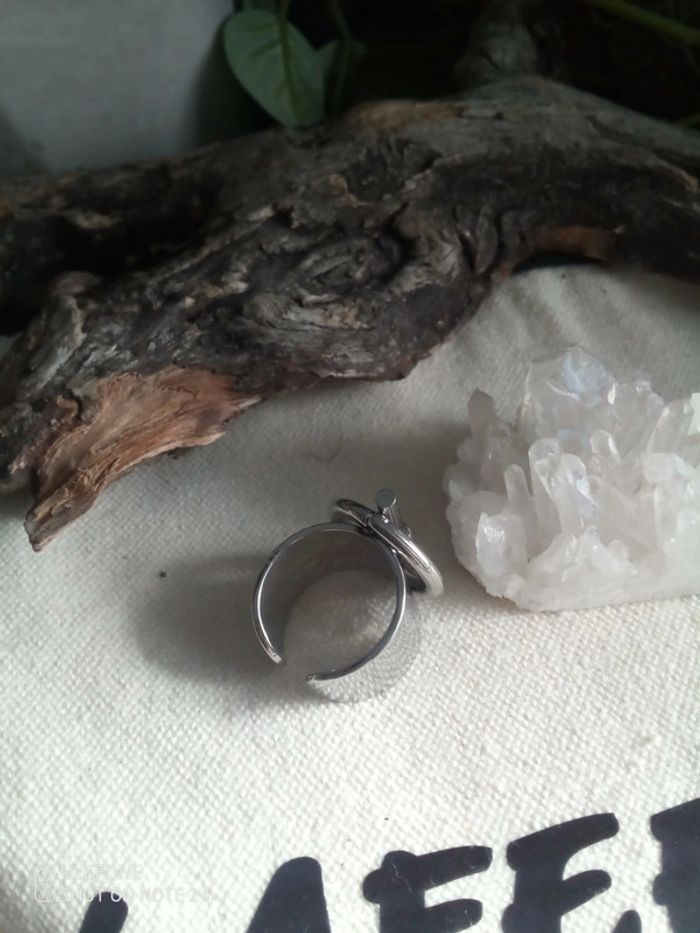 Bague intemporelle acier inoxydable argenté - photo numéro 3