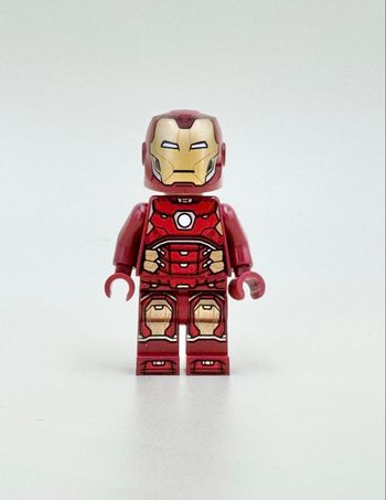 Lego Figurines Super Heroes : Iron Man, casque intégral (visage double expression) - NEUF