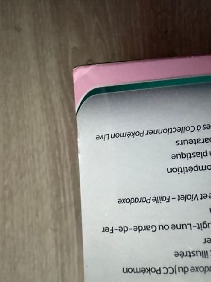 ETB Pokémon Faille paradoxe EV4 défaut scellage. - photo numéro 9