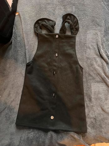 Robe en daim noir fille 5 ans gemo