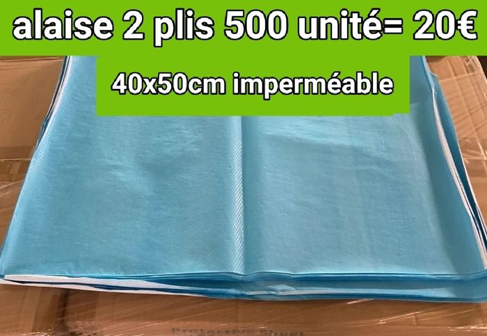 1 carton 500 Alaise 40x50cm imperméable 2 plis
