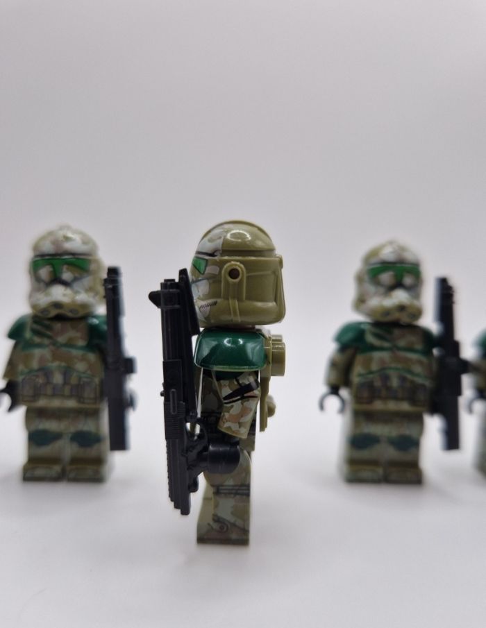 Figurines type lego 5 clones Kashyyyk de la 41ème star wars - photo numéro 3