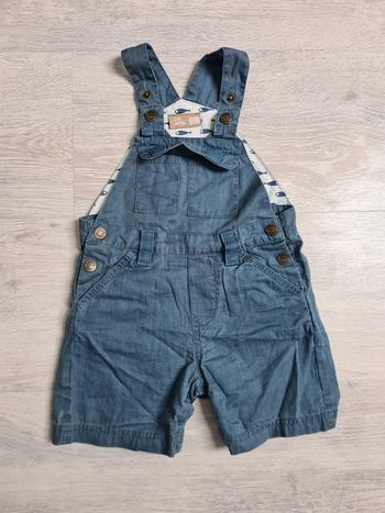 Salopette courte DPAM 12 mois