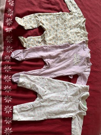 Lot de pyjama 1 mois 