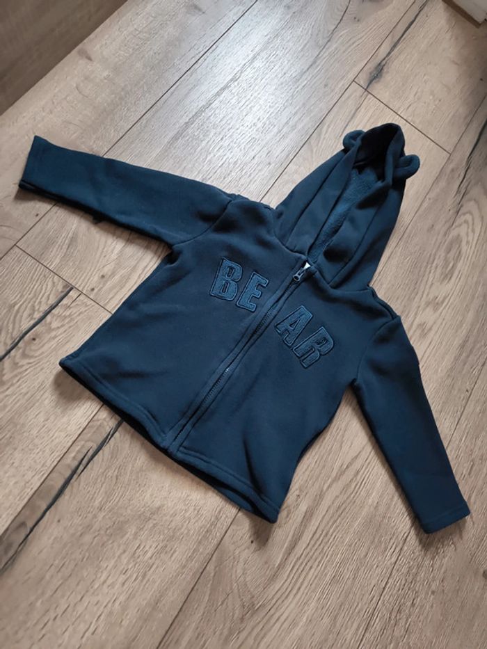 Sweat zippé 18 mois