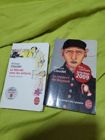 Livres de poche Philippe Claudel
