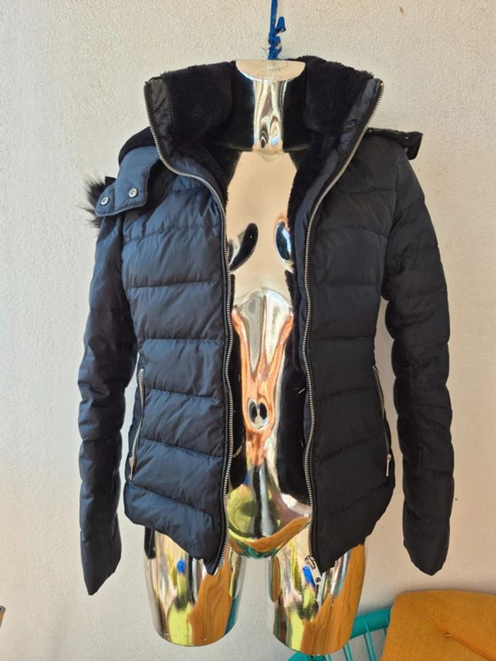 Veste doudoune à capuche
