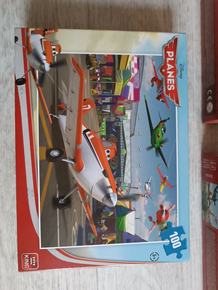 Lot de 3 puzzles Planes  neuf - photo numéro 4