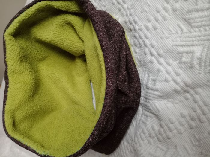 Snood Tour de cou marron - photo numéro 2