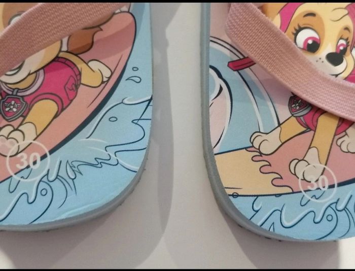 Tongs Pat Patrouille fille T 30 🐾 - photo numéro 3
