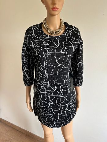 Robe sweat noire et blanche Kookai taille S TBE