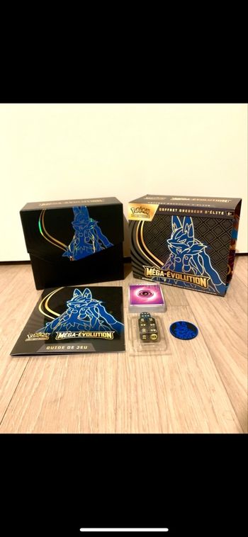 ETB - Coffret Dresseur d’Élite Méga Lucario avec goodies