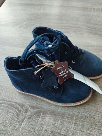 Bottines daim taille 26