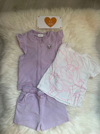 12 mois - ensemble 3 pièces Minnie