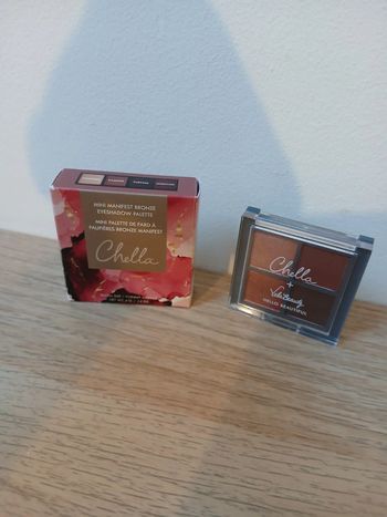 2 mini palettes de fards à paupières Chella