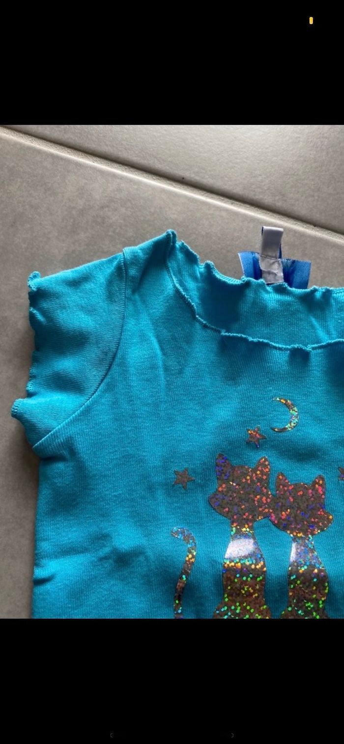 Tee shirt Chat 9 mois - photo numéro 2