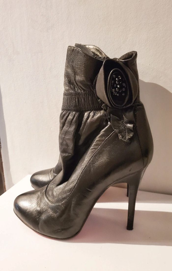 Chaussures Basconi en Cuir Véritable - Taille 39, Élégance et Exclusivité - photo numéro 11
