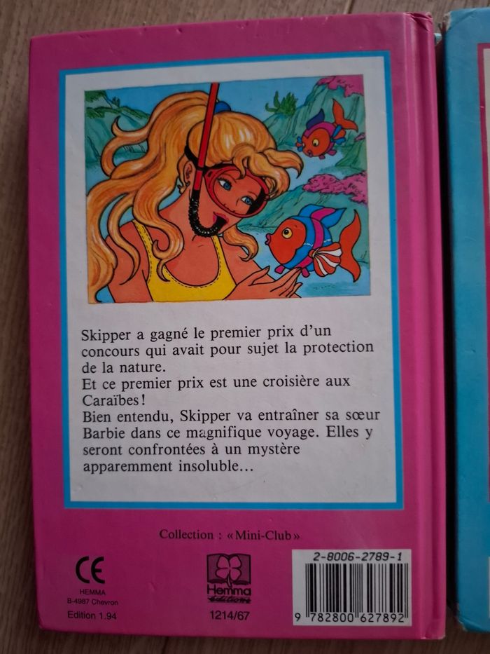 Lot de 2 livres Barbie en bon état - photo numéro 2