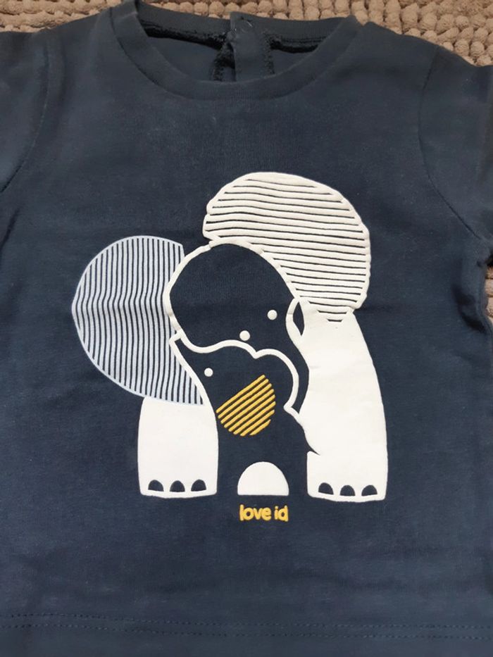 T-shirt Obaïbi 3 mois - photo numéro 2