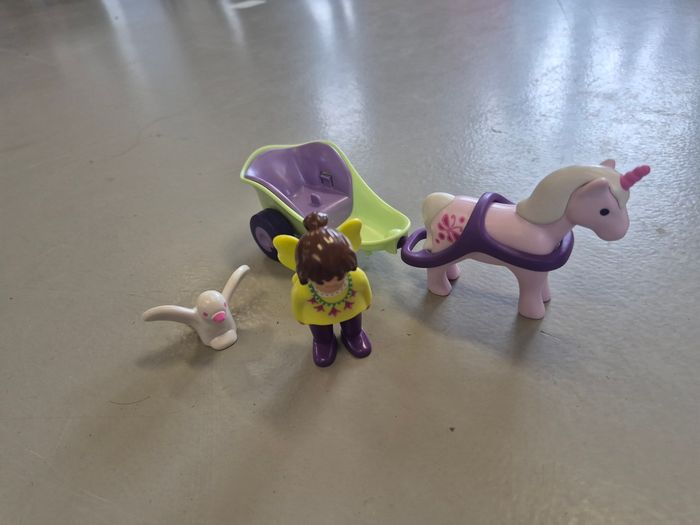 Playmobil  Calèche avec licorne - photo numéro 2