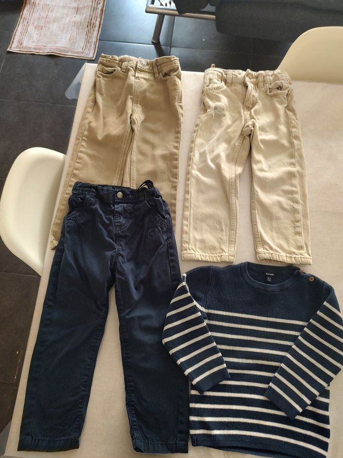 👕 Lot vêtements garçon 3 ans – Très bon état + 1 pantalon offert ! 👖
