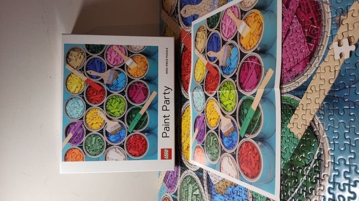 Puzzle 1000 pièces Lego - photo numéro 4