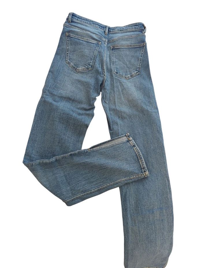 jeans droit Zara bleu taille 38 - photo numéro 2