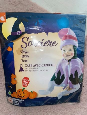 Déguisement bébé sorcière