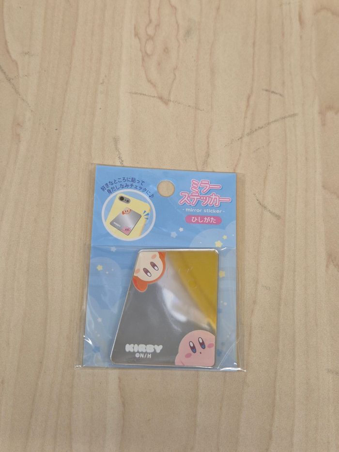 Mini miroir autocollant Kirby